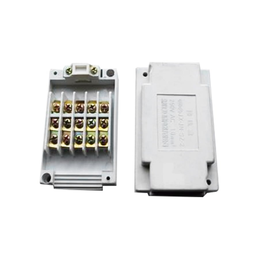 JX-JN-SZ-2 250V 1mm² Hvit 5-posisjons terminalboks